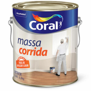 Massa Corrida 6Kg Coral