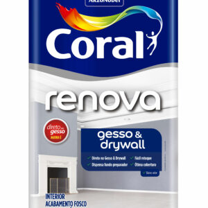 Tinta Renova Gesso e Drywall 18L Coral