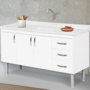 Gabinete Toquio Branco 144,2cm Rorato