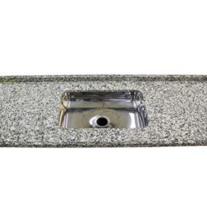 Pia de Granito 1,20 x 54cm Cinza RW