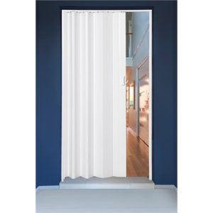 Porta Sanfonada PVC 210x84cm Branca Duda