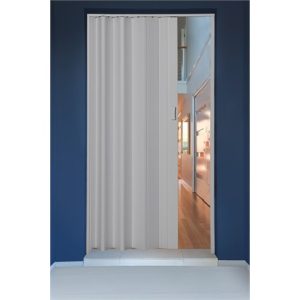 Porta Sanfonada PVC 210x84cm Cinza Duda
