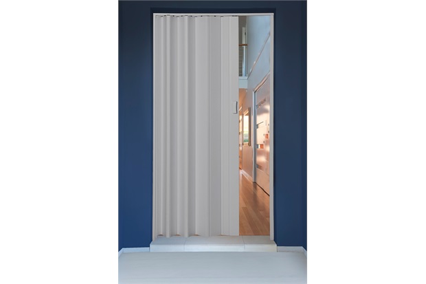 Porta Sanfonada PVC 210x84cm Cinza Duda