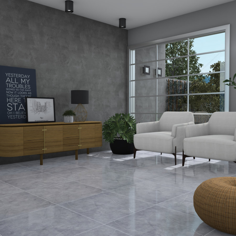 Piso Cerâmico 58058 58 X 58 CX 2,35m² Viva Cerâmica - Imagem 2
